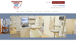 Desktop Screenshot of progressivedentalartsde.com